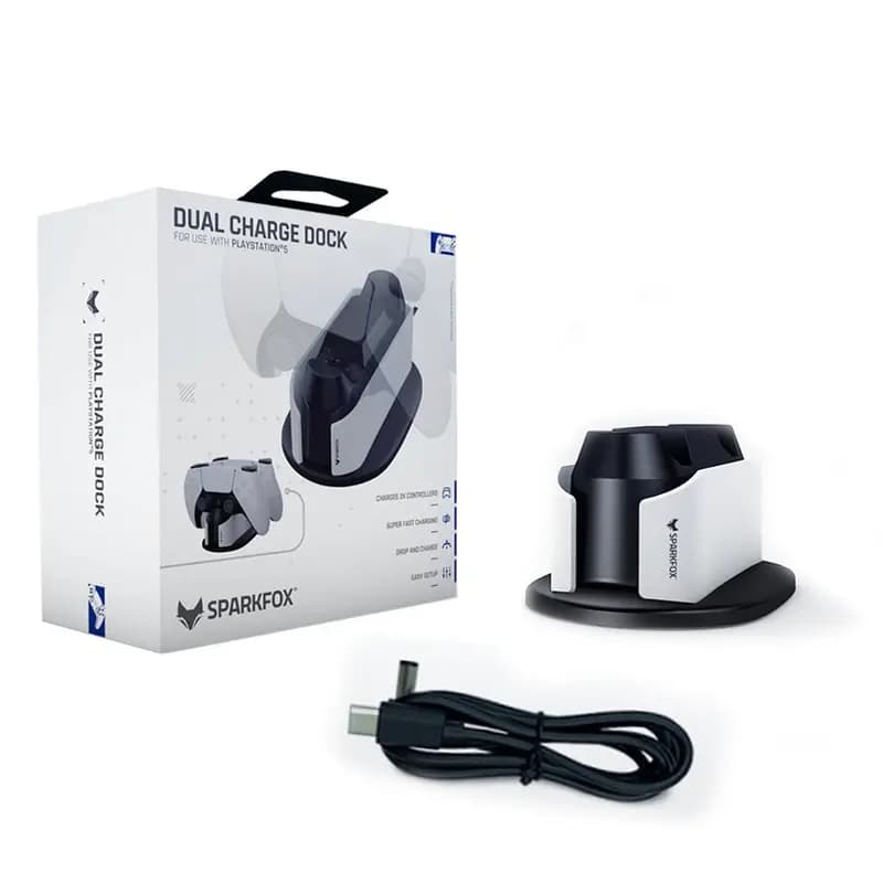 پایه شارژ دسته بازی پلی استیشن 5 اسپارک فاکس مدل 015094 — تصویر ۱۲