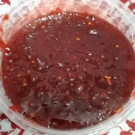 ترشی تمشک خانگی طبیعی( 500گرم)