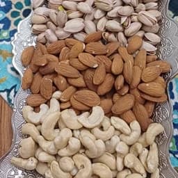 آجیل 3 مغز خام بسته نیم کیلویی — تصویر ۳