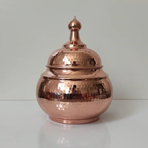 آجیل خوری مسی طرح گنبدی نانو