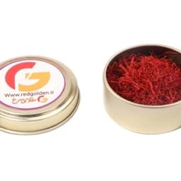 زعفران نگین طبیعی خشک قائنات با عطر و رنگ بینظیر زعفران اصیل قائنات 2 گرم — تصویر ۳