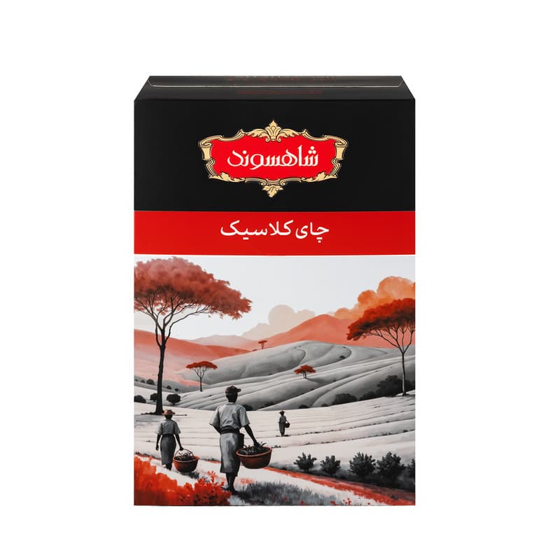 چای سیاه خارجی کلاسیک شاهسوند - 100 گرم — تصویر ۳