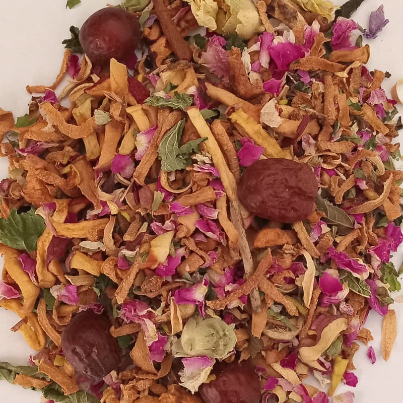 چای میوه ای مخلوط سروا - 150 گرم — تصویر ۳