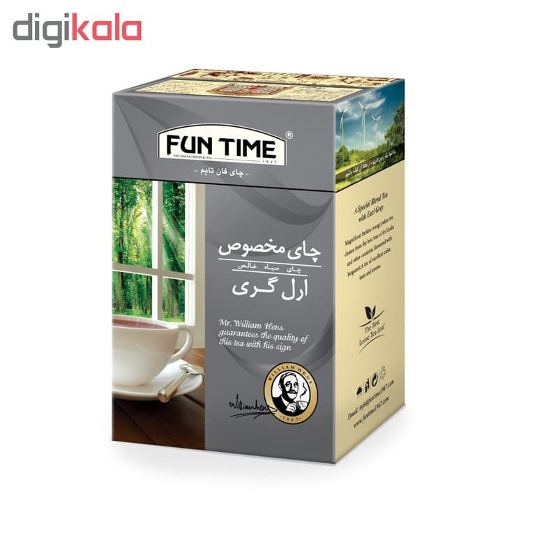 چای فان تایم مدل ارل گری وزن 450 گرم — تصویر ۳