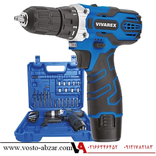 مجموعه 28 عددی پیچ گوشتی شارژی ویوارکس کد VR12V-2A — تصویر ۳