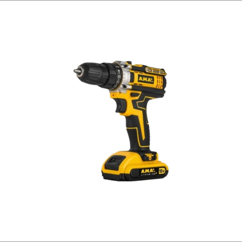 دریل پیچگوشتی شارژی آما مدل 18v کد 3418L — تصویر ۳