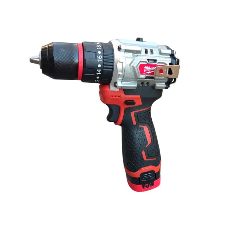 دریل پیچ گوشتی شارژی چکشی 17 ولت میلواکی مدل 17v-li — تصویر ۴