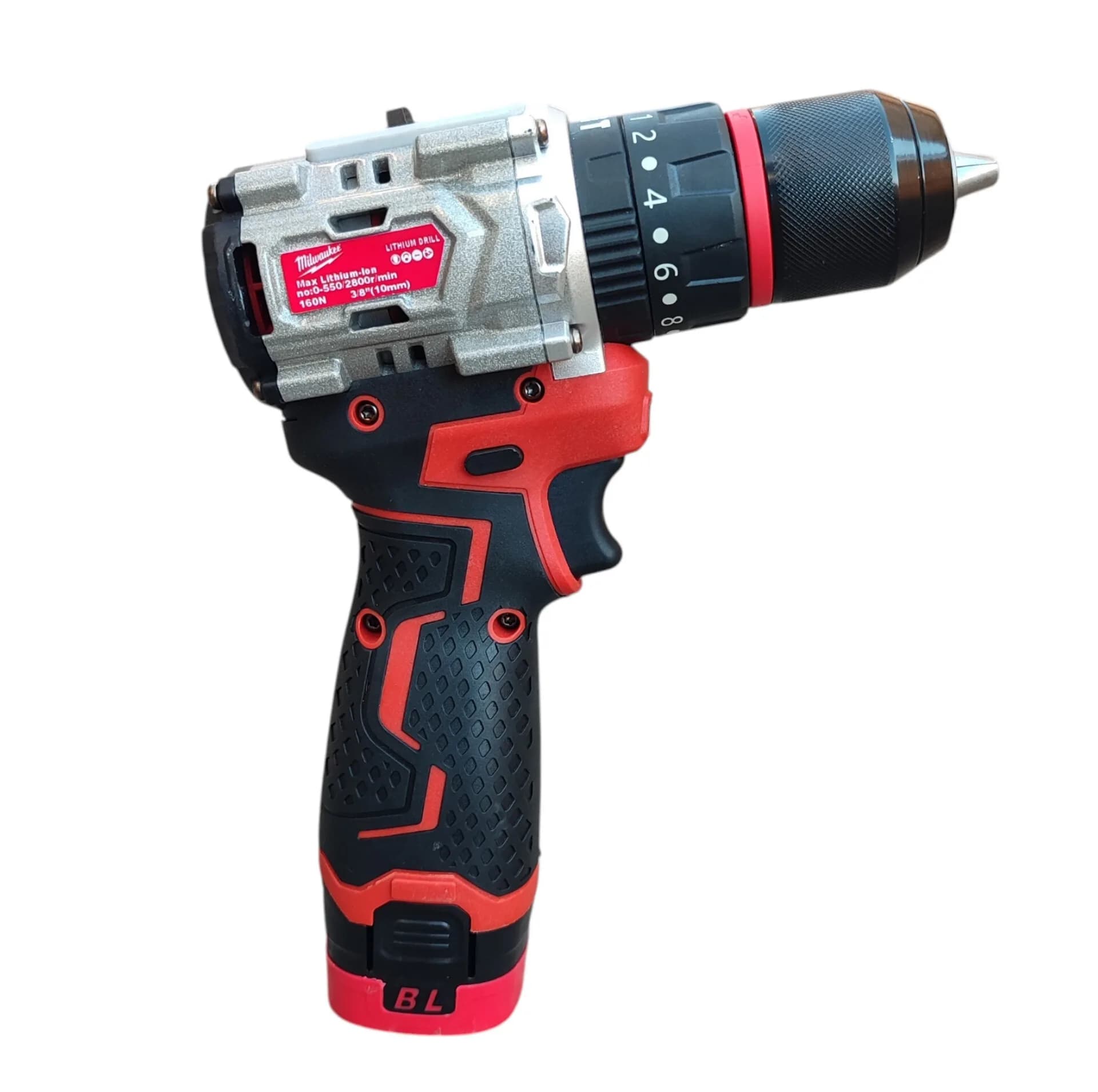 دریل پیچ گوشتی شارژی چکشی 17 ولت میلواکی مدل 17v-li — تصویر ۱۲