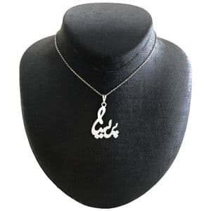 گردنبند نقره زنانه مدل اسم پریسا کد G184