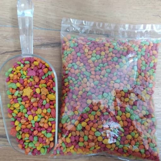 غذای طوطی، پلت میوه ای طوطی سانان (بسته 100 گرمی)