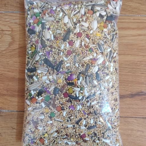 غذای مخلوط دان مخلوط طوطی (500 گرمی)