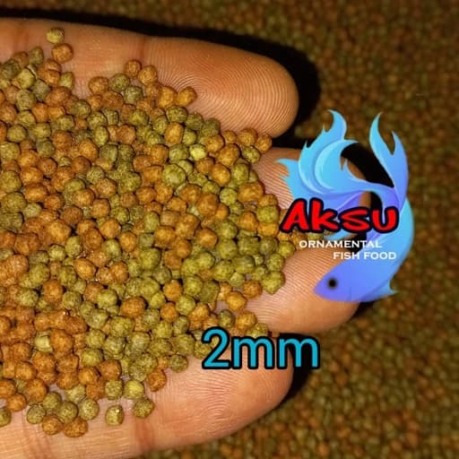 غذای ماهی گرانول 2 میل انرژی بیومار روابی اکسو اسپیرو واستا 100 گرمی گوشتخوار گیاه خوار