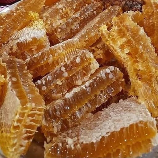 عسل موم دار بابونه 2کیلویی عسل فروشی خزر — تصویر ۲