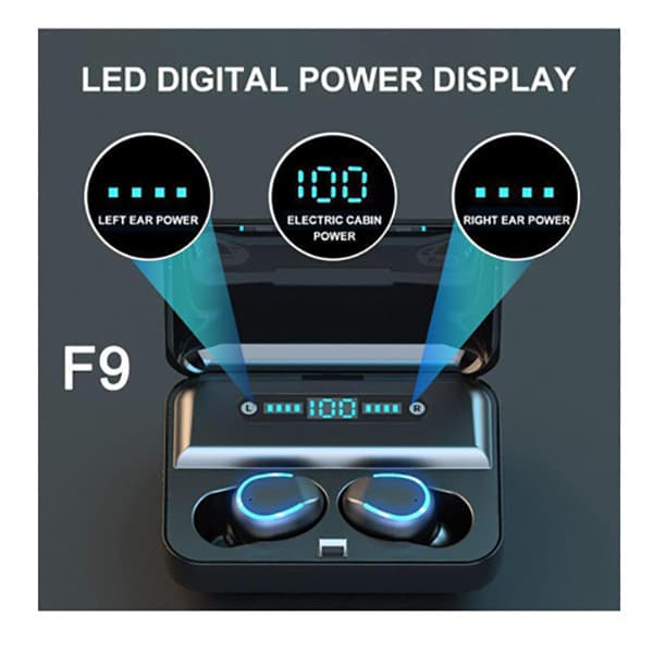 هدست بلوتوثی مدل 5-Tank you - F9 — تصویر ۵