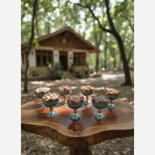 آجیل خوری 8سانتی فیروزه کوبی