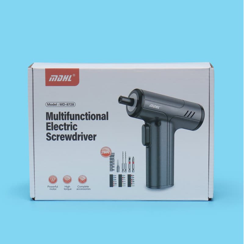 پیچ گوشتی شارژی ام دی اچ ال مدل MD-8728 مجموعه 30 عددی — تصویر ۱۲
