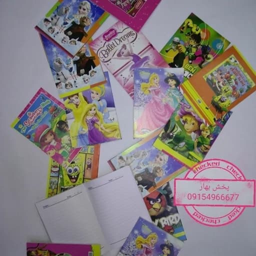 دفترچه یادداشت ته چسب فانتزی