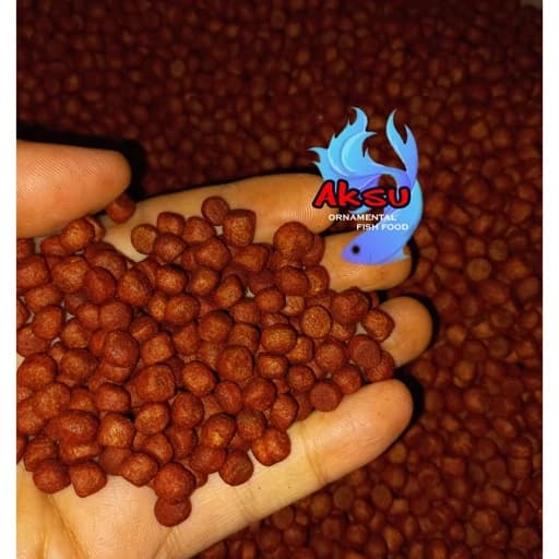 غذای ماهی رنگ دوپینگی گوشت خوار گیاه خوار 250 گرمی زیرابی در انواع سایز درخواستی