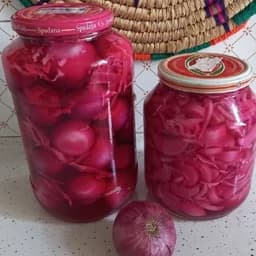 ترشی پیاز خلالی خانگی،1000 گرمی،گیل بانو .رشت — تصویر ۳