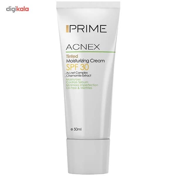 کرم مرطوب کننده رنگی پرایم مدل Acnex SPF 30 حجم 50 میلی لیتر192622 — تصویر ۸