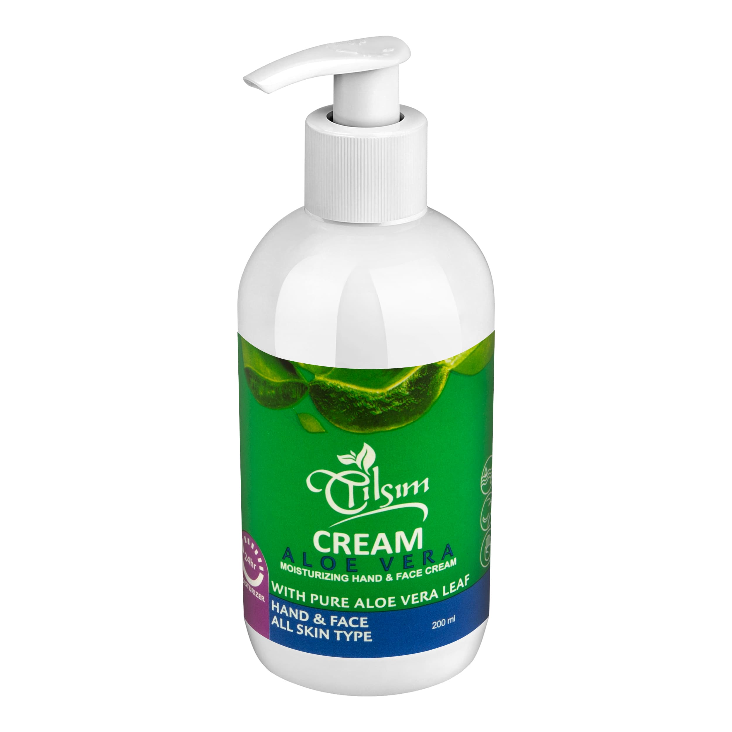 کرم مرطوب کننده دست و صورت تیلسیم مدل Aloe vera مناسب انواع پوست حجم 200 میلی لیتر — تصویر ۸
