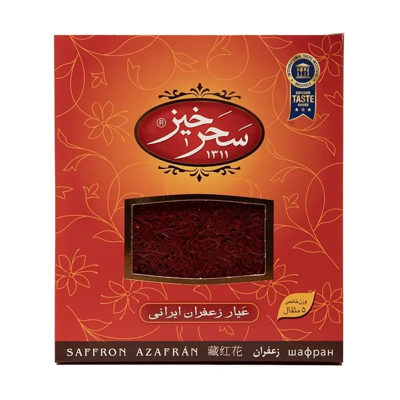 زعفران سرگل 5 مثقال کادویی سحرخیز — تصویر ۸