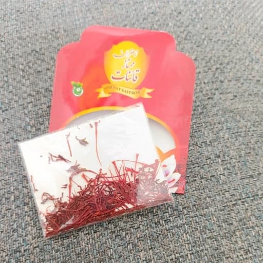 زعفران سرگل و شکسته قائنات 10 پاکت یک گرمی ( فروش ویژه ) — تصویر ۲