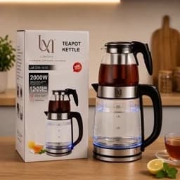 چایی ساز روهمی فیلیپس 2 لیتری + قوری 1.2 لیتری با گارانتی — تصویر ۳
