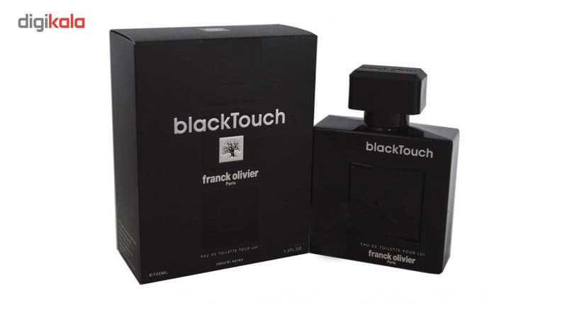 ادوتویلت مردانه بلک فرانک اولیور مدل Black Touch حجم 100ml — تصویر ۳