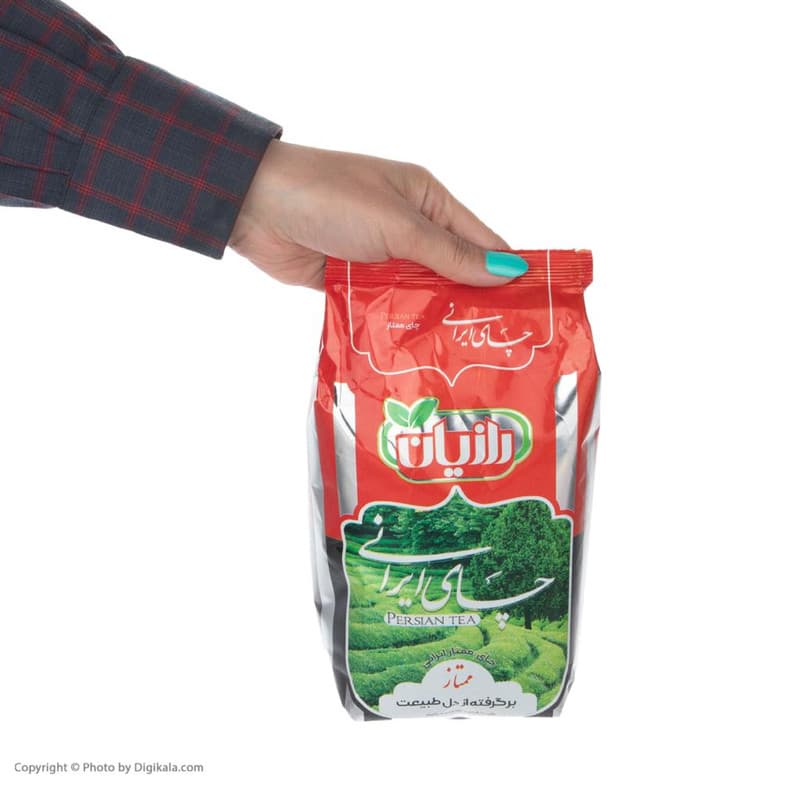 چای ایرانی ممتاز رازیان - 400 گرم — تصویر ۳