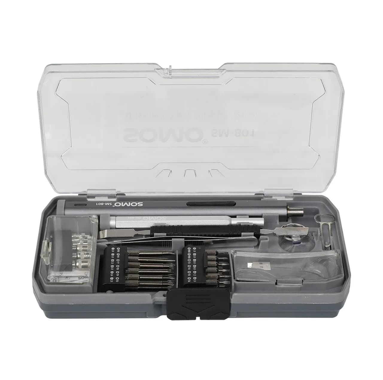 پیچ گوشتی شارژی سومو مدل SM801 مجموعه 24 عددی — تصویر ۷