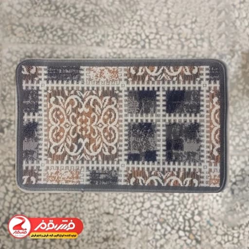 گلیم فرش ماشینی کاشان کد 301 فیلی 50 در 80 سانتی متر سایز پادری — تصویر ۲