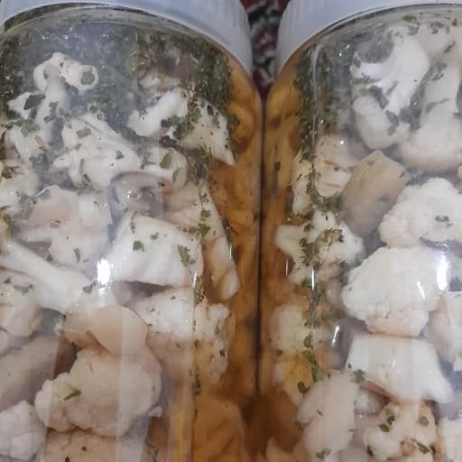 ترشی گل کلم سفید (500گرمی) — تصویر ۲