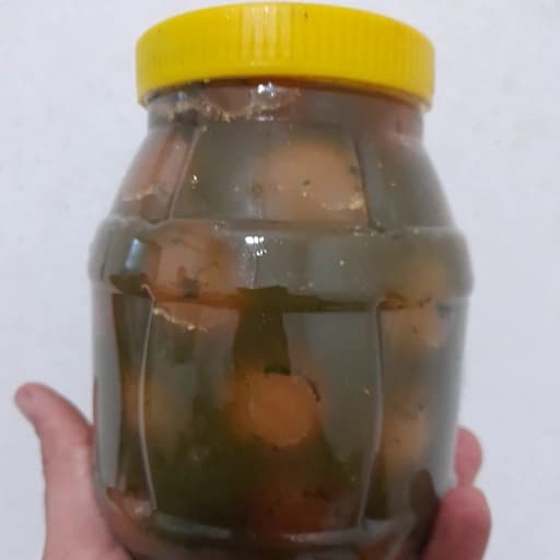 ترشی گوجه سبز (الوچه) (700گرمی) — تصویر ۲