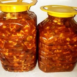 ترشی مشهدی یا سالاد فصل یا گوجه در بسته بندی 10 کیلویی — تصویر ۵