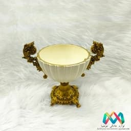 آجیل خوری پایه دار لب طلایی sweet Life — تصویر ۳
