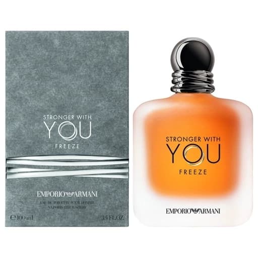 ادکلن ادو پرفیوم استرانگر ویت یو فریز Giorgio Armani Stronger With You Freeze (پس کرایه) — تصویر ۲
