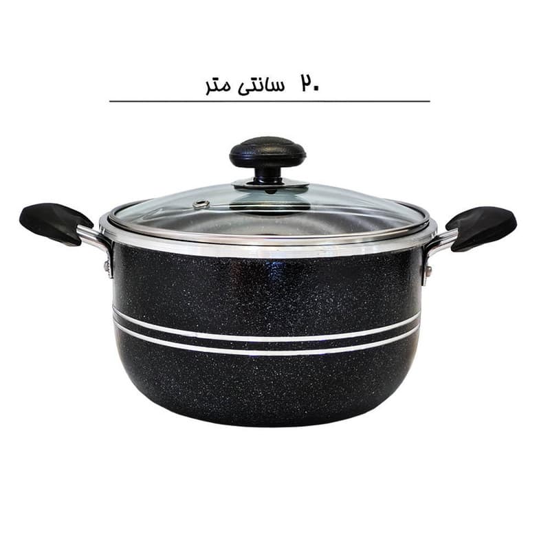 سرویس قابلمه 6 پارچه مرسانا مدل M7005 — تصویر ۵