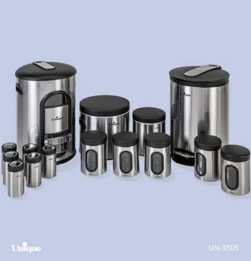 سرویس 14 پارچه استیل یونیک کد UN-3505 (پس کرایه)