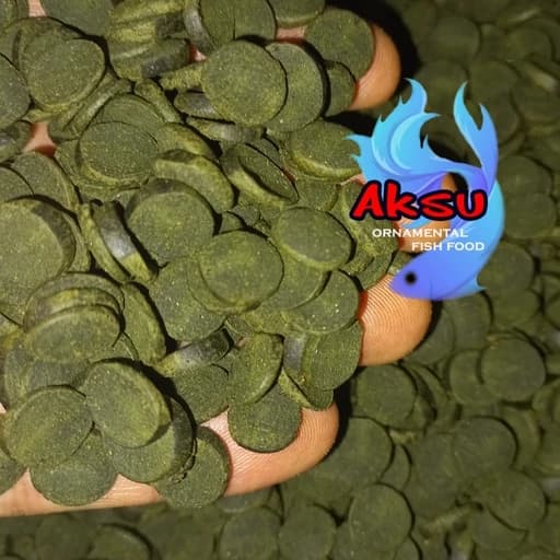 غذای ماهی ویفر قرصی اسپیرولینا 35 درصد 250 گرمی — تصویر ۴