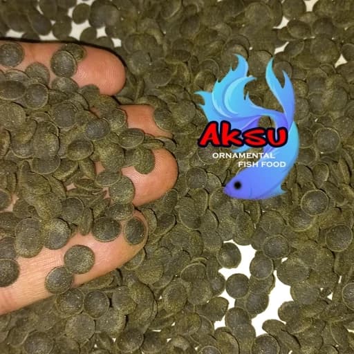 غذای ماهی ویفر قرص اسپیرولینا 10 درصد پلکو و پلنت 50 گرمی — تصویر ۲