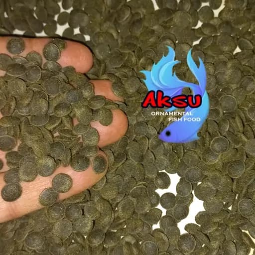 غذای ماهی ویفر قرصی اسپیرولینا 10 درصد غذای ماهی پلکو 250 گرمی — تصویر ۴