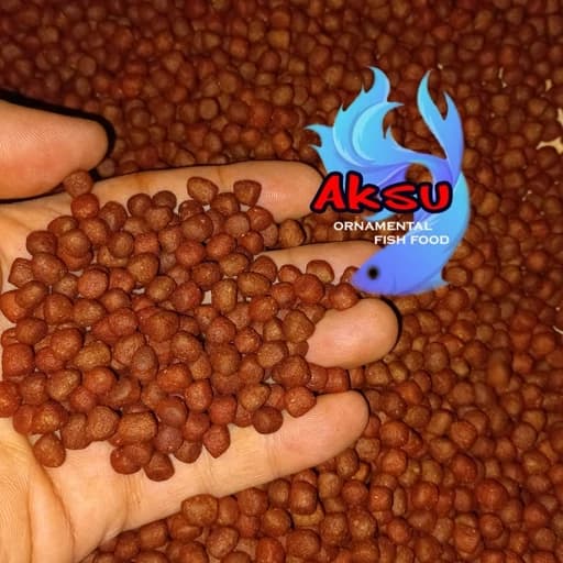 غذای ماهی رنگ دوپینگی رنگدانه گوشتخوار و گیاه خوار یک کیلویی زیرابی در انواع سایز درخواستی