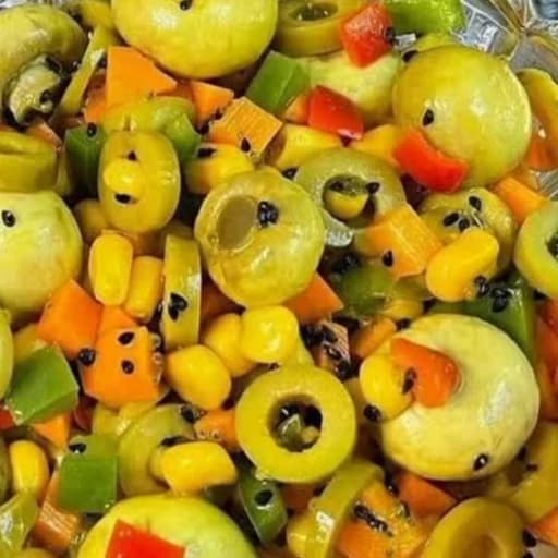 ترشی یونانی ،ترشی مکزیکی ،اسپانیایی با طعم وکیفیت عالی 750 گرمی — تصویر ۲