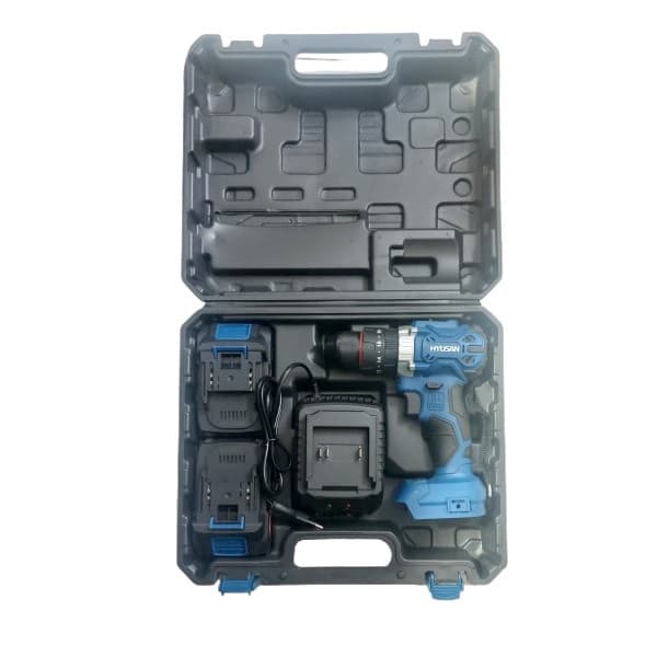 دریل پیچ گوشتی شارژی براشلس چکشی 21 ولت هیوسان مدل HS2135B — تصویر ۳