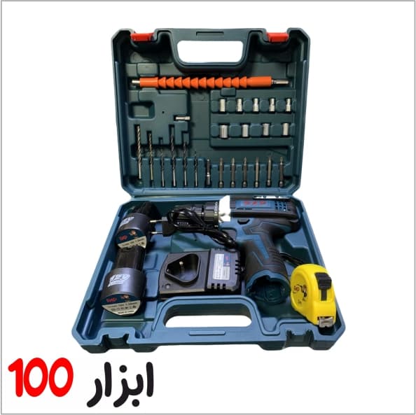 مجموعه 32 عددی دریل پیچ گوشتی شارژی پی ای پی مدل CD-1225 — تصویر ۷