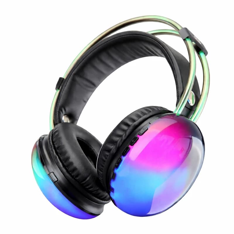 هدفون مخصوص بازی بلوتوثی ارلدام مدل Cool RGB Lighting Effect BH90 — تصویر ۴