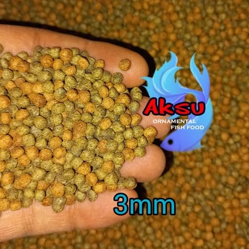 غذای ماهی 3 میل گرانول انرژی بیومار روابی اکسو اسپیرو استا 100 گرمی گوشتخوهر گیاه خوار — تصویر ۲