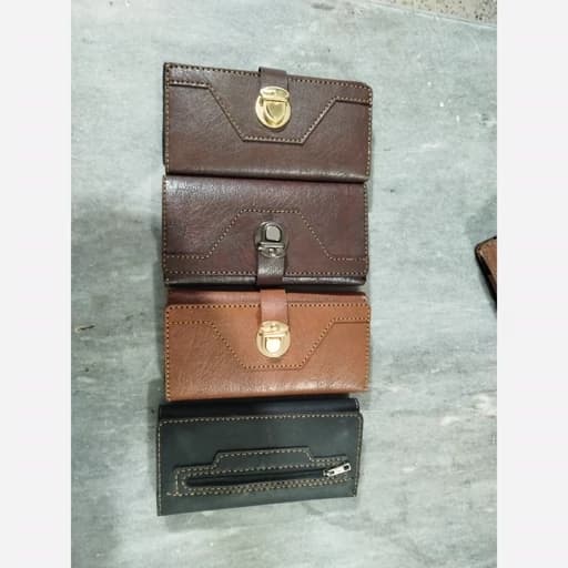کیف پول زنانه چرم طبیعی 3709