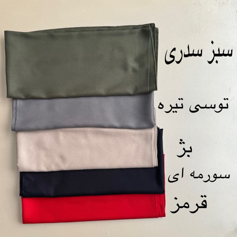مینی اسکارف زنانه مدل موهر پاییزی کد 70 — تصویر ۴